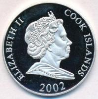 Cook-szigetek 2002. 5$ Ag  "Thor Heyerdahl" T:PP Cook Islands 2002. 5 Dollars Ag "Tho...