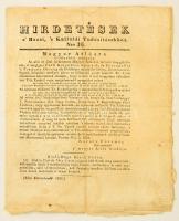 1831 Hirdetések a Hazai s Külföldi Tudósításokhoz, 4 p.