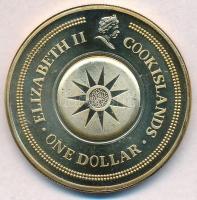 Cook-szigetek DN 1$ aranyozott Ag "Ikrek" T:PP
Cook Islands ND 1 Dollar gold plated Ag &q...