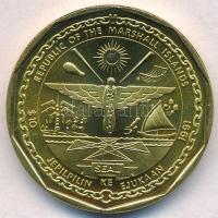 Marshall-szigetek 1991R 10$ sárgaréz "A Sivatagi Vihar hőseinek" T:1
Marshall Islands 199...