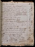 1847-1875 Egy szolnoki nemes ember, nagygazda kidás-bevételi naplója, rendszeresen vezetve, benne or...