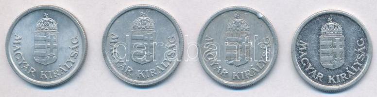 1941-1944. 1P Al (4xklf) teljes sor T:1-,2 ph