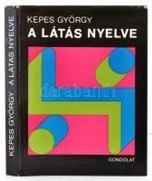 Kepes György: A látás nyelve. Bp.,1979, Gondolat. Kiadói egészvászon-kötés, kiadói papír védőborítóban.