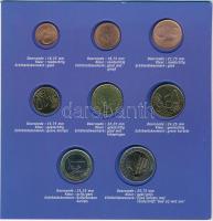 Hollandia 2001. 1c-2E (8xklf) forgalmi sor dísztokba rögzítve T:1-
Netherlands 2001. 1 Cent - 2 Eur...