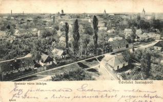 Szatmárnémeti, Szatmár, Satu Mare; látkép. Löwy M. kiadása / general view (fl)