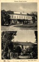 Bős, Bes, Gabcikovo; Üchtrüch Amadé kastélya, Római katolikus iskola / castle, school  (EK)