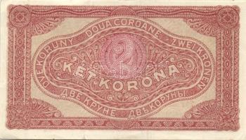 1920. 2K (2x) egymásutáni sorszámmal T:II+ Kis saroktöréssel