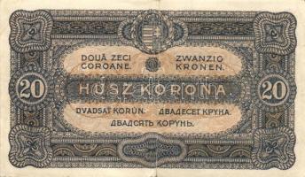 1920. 20K (3x) T:I-,II