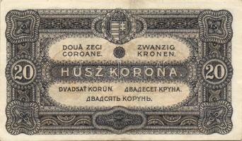 1920. 20K (3x) T:I-,II