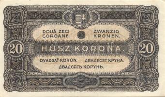 1920. 20K (3x) T:I-,II