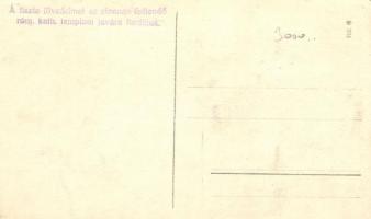 Nyírábrány, Gróf Szapáry kastély, segélylap a római katolikus templom építésére. photo