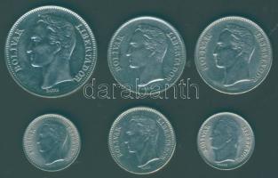 Venezuela 1965-89. 6db klf pénz T:2