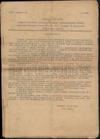 1947-1948 A Bábjáték Kultúrája, a Magyar Bábjátékosok Egyesületének Közlönye I. évfolyamának 1. szám...