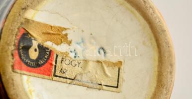 Iparművészeti Vállalatos Gorka váza, mázas kerámia, hibátlan, m: 32 cm