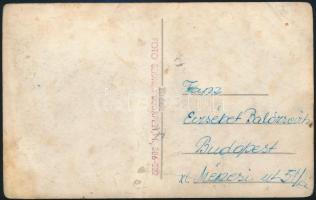 1942 Leventelányok karácsonyi ajándékcsomagot készítenek a fronton harcoló honvédeknek, Seidner pecs...