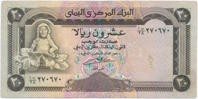 Jemen 1995. 20 Rials T:III Yemen 1995. 20 Rials C:F Krause 25