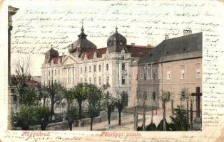 Nagyvárad, Oradea; Pénzügyi palota. Sonnenfeld Adolf kiadása / financial palace (EB)