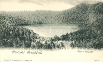 Tusnád, Tusnad; Szent Anna-tó. Bogdán F. fényképész / Lacul Sfanta Ana / lake (EK)