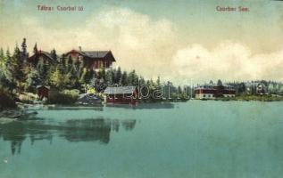 Tátra, Csorba-tó. Cattarino S. utóda Földes Samu utóda / Strbské Pleso / lake (EK)