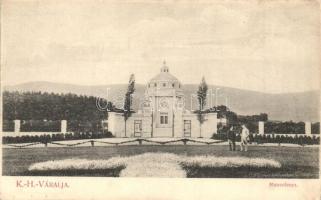 Krasznahorkaváralja, Krásnohorské Podhradie; mauzóleum / mausoleum