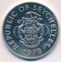 Seychelle-szigetek 1978. 100R Ag "Fehérfarkú trópusimadár" T:1-
Seychelles 1978. 100 Rupe...