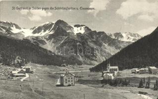 Santa Gertrude di Solda, St. Gertraud in Sulden (Südtirol, South-Tyrol); Schöntaufspitze, Eisseepass / Punta Beltovo, Passaggio del Lago Gelato