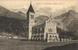 Santa Gertrude di Solda, St. Gertraud in Sulden (Südtirol, South-Tyrol); Kirche / church