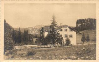 Braies di Fuori, Brückele gegen Hochgall (Südtirol, South-Tyrol); hotel