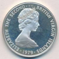 Brit Virgin-szigetek 1979. 5$ Ag "Hókócsag" T:1-(PP)
British Virgin Islands 1979. 5 Dolla...