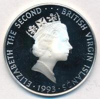 Brit Virgin-szigetek 1993. 25$ Ag "Fehérfejű rétisas" T:PP
British Virgin Islands 1993. 2...