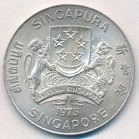 Szingapúr 1973. 10$ Ag "Sas" T:1-
Singapore 1973. 10 Dollars Ag "Eagle" C:AU
K...