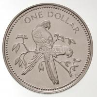 Belize 1975. 1$ Cu-Ni "Vörös ara" T:1
Belize 1975. 1 Dollars Cu-Ni "Scarlet macaw ...