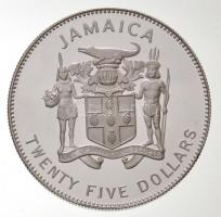 Jamaika 1995. 25$ Ag "Pirostükrös amazon" T:PP kis fo.
Jamaica 1995. 25 Dollars Ag "...