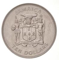 Jamaika 1980. 10$ Cu-Ni "Piroscsőrű szalagoskolibri" T:1
Jamaica 1980. 10 Dollars Cu-Ni &...