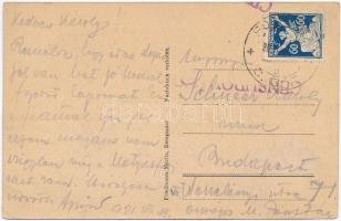 Szobránc-fürdő, Kaupel Sobrance; Nagyvendéglő / Grand hostinec / restaurant and hotel