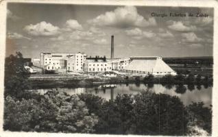 Giurgiu, Gyurgyevó; Fabrica de Zahar / sugar factory, photo (fl)