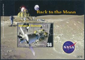 25 éve járt az első ember a Holdon blokk, First man on the moon block