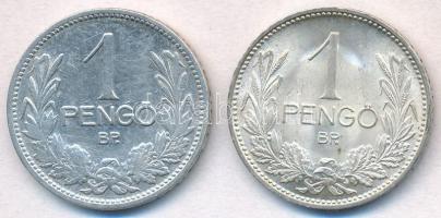 1927-1939. 1P Ag (2x) T:1-,2-