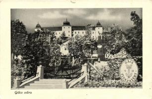 Gács, Halic; Vár "1938 visszatért" / castle (EB)