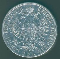 Ausztria 1878. 1Fl Ag T:2
