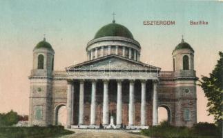 Esztergom, Bazilika. Groszner B. kiadása (EK)
