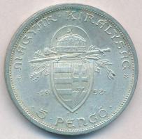 1938. 5P Ag "Szent István" T:1-,2
Adamo P8.1