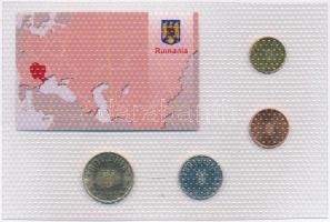 Románia 2005. 1b-50b (4xklf) "Quest for Freedom" sorozat, forgalmi sor műanyag díszcsomago...