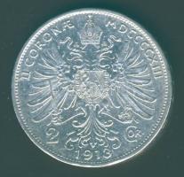Ausztria 1913. 2K Ag T:2/3