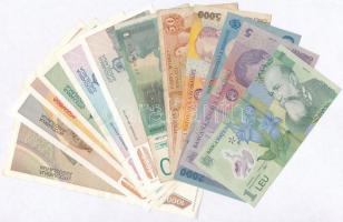 Vegyes: Ciprus 1988. 50c + Jugoszlávia 1992-2000. 20D-50.000.000D (7xklf) + Románia 1998-2005. 1L-50...