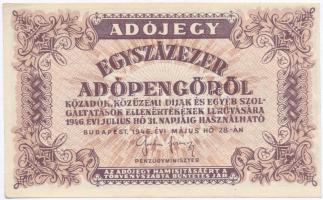 1946. 100.000AP "5600"-as rendeletszámmal T:I-