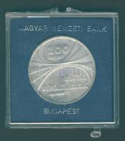 1975. 200Ft Ag "MTA" T:BU Eredeti MNB plasztiktokban!