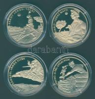 2001. 200Ft 4 klf db "János Vitéz, Pál utcai fiúk, Toldi, Lúdas Matyi" sor T:PP