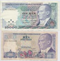 Törökország 1970-1997. 500L-5.000.000L (4xklf) T:III
Turkey 1970-1997. 500 Lira - 5.000.000 Lira (4...