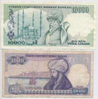 Törökország 1970-1997. 500L-5.000.000L (4xklf) T:III
Turkey 1970-1997. 500 Lira - 5.000.000 Lira (4...